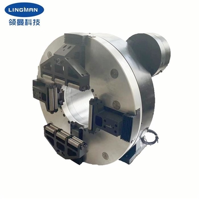 Tốc độ 150r / phút Chuck quay bằng khí nén 4 hàm của Máy cắt ống ống