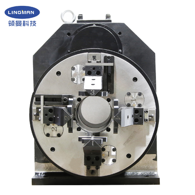Thép Laser Chuck 90 kéo Chuck cho ống tròn Laser hoàn toàn bao bọc tích hợp phía sau Chuck phía trước Chuck