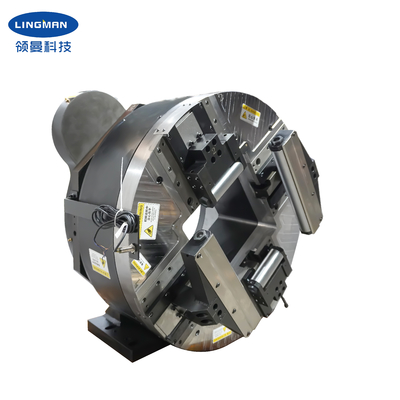 Mâm cặp chính LINGMAN khí nén 4 chấu hành trình đầy đủ của máy cắt ống laser với kích thước lỗ 220mm 245mm 290mm