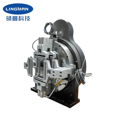 Full Stroke Professional Pneumatic Front Chuck F130CF 4 hàm để cắt laser sợi ở áp suất 0,2-0,9Mpa