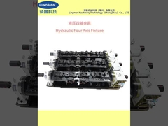 Lingman Bốn trục kẹp thủy lực bốn trục chuck kẹp khí nén