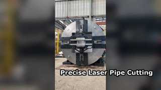 Chuck quay bằng laser để cắt ống