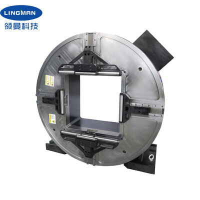 LINGMAN Beut lớn rỗng 640mm Laser xoay phía trước Chuck 25KN lực kẹp cho máy cắt ống