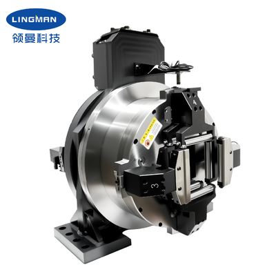 Đầu kẹp khí nén tác động kép LINGMAN Full-Stroke – Kẹp đồng bộ có độ chính xác cao cho ống ống lên đến 130mm
