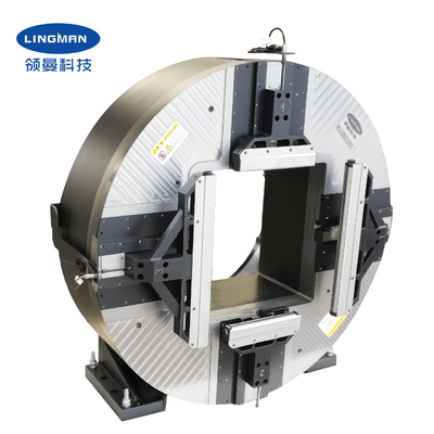 Mâm cặp quay phía trước bằng laser rỗng lớn 640mm với lực kẹp 25KN để cắt laser công nghiệp